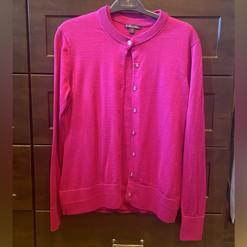 Women's Brooks BrothersMerino Wool Cardigan and Shell